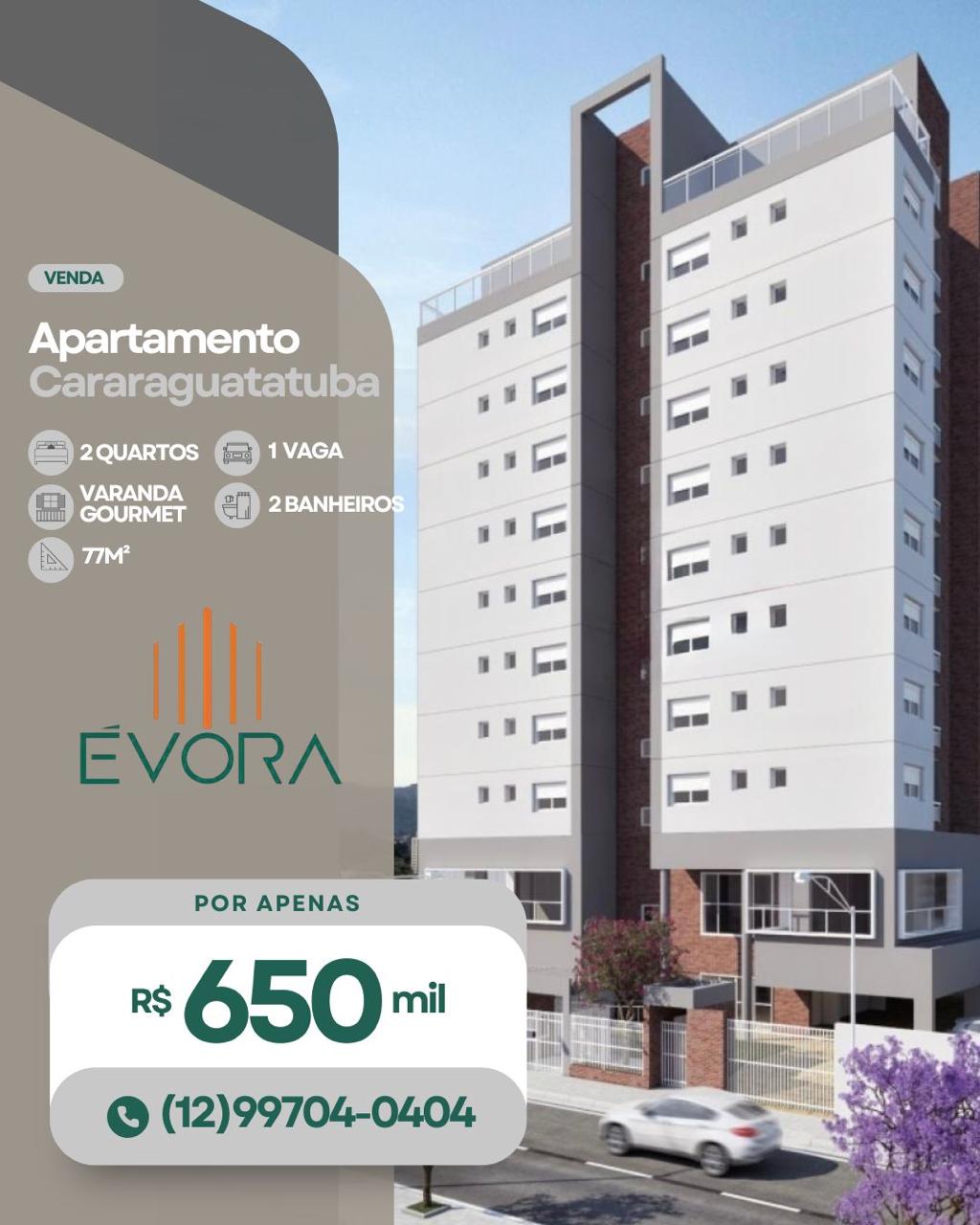Edifício Evora - Propaganda 650mil