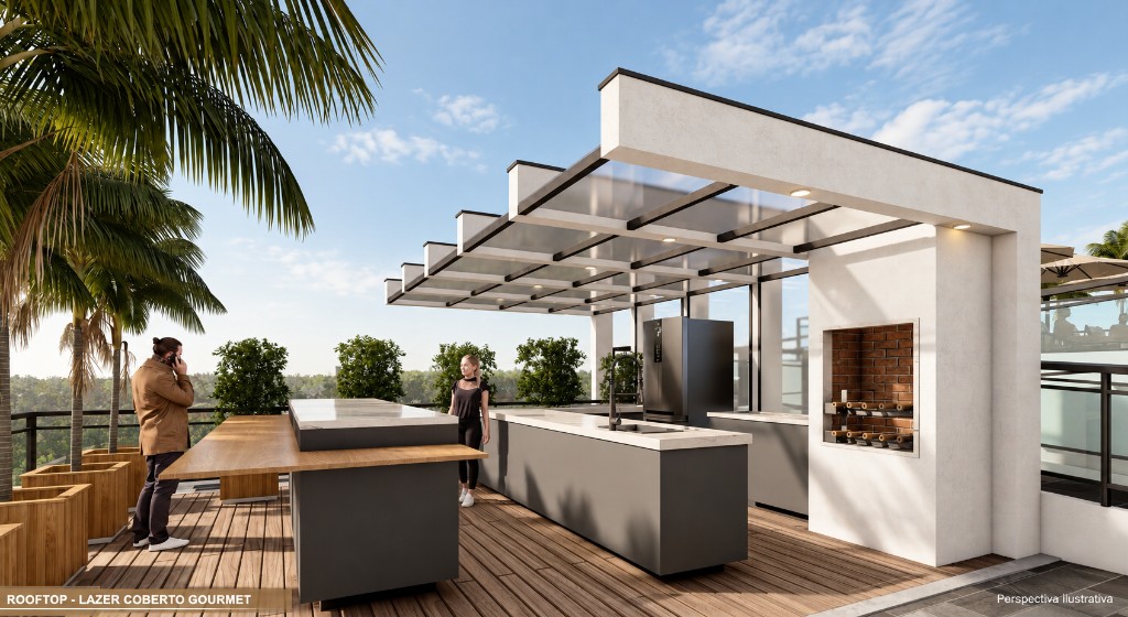 Rooftop — Lazer Coberto Gourmet Villa Lattaro
